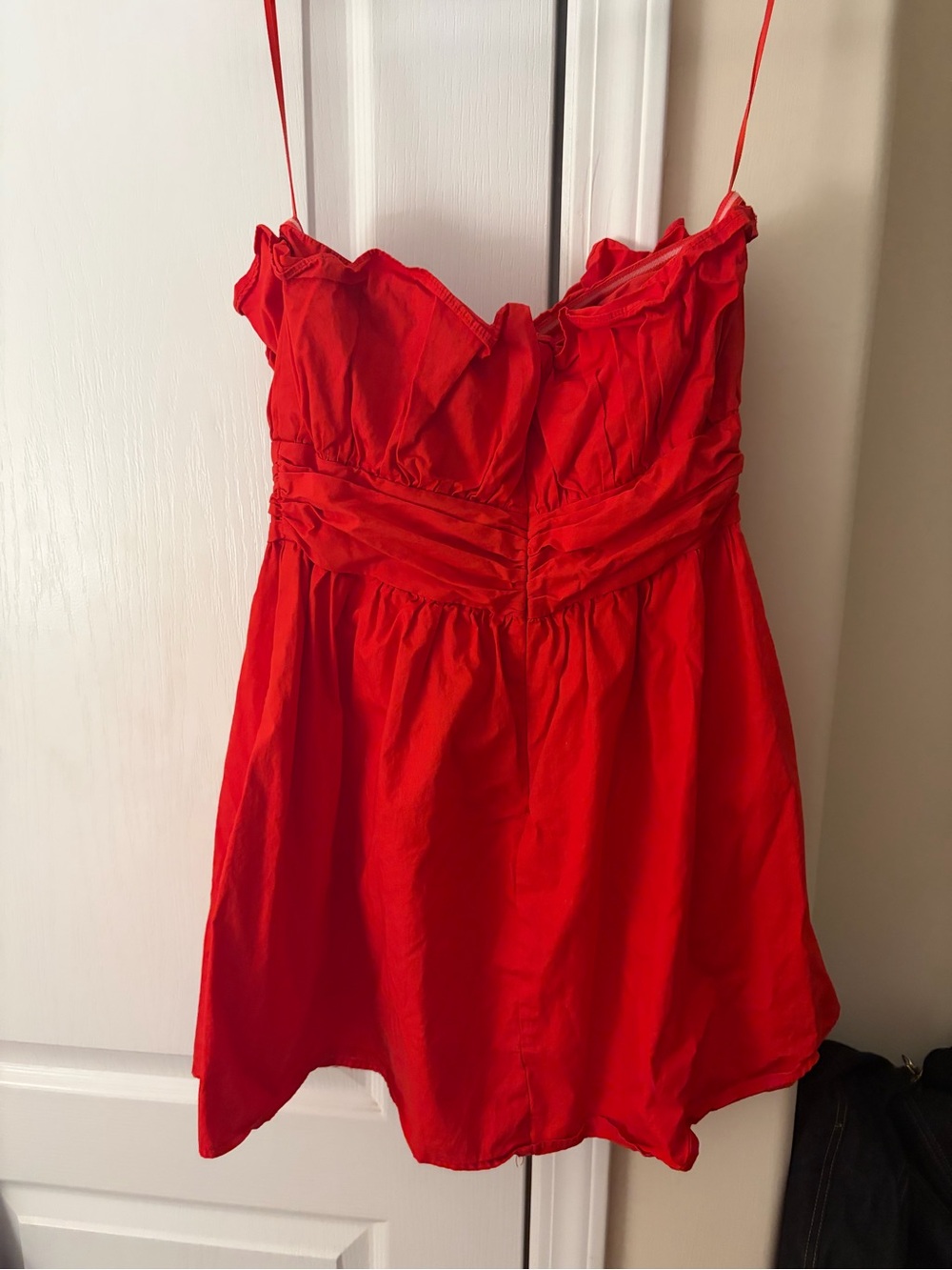 Strapless Red Dress - Picture 3 of 3